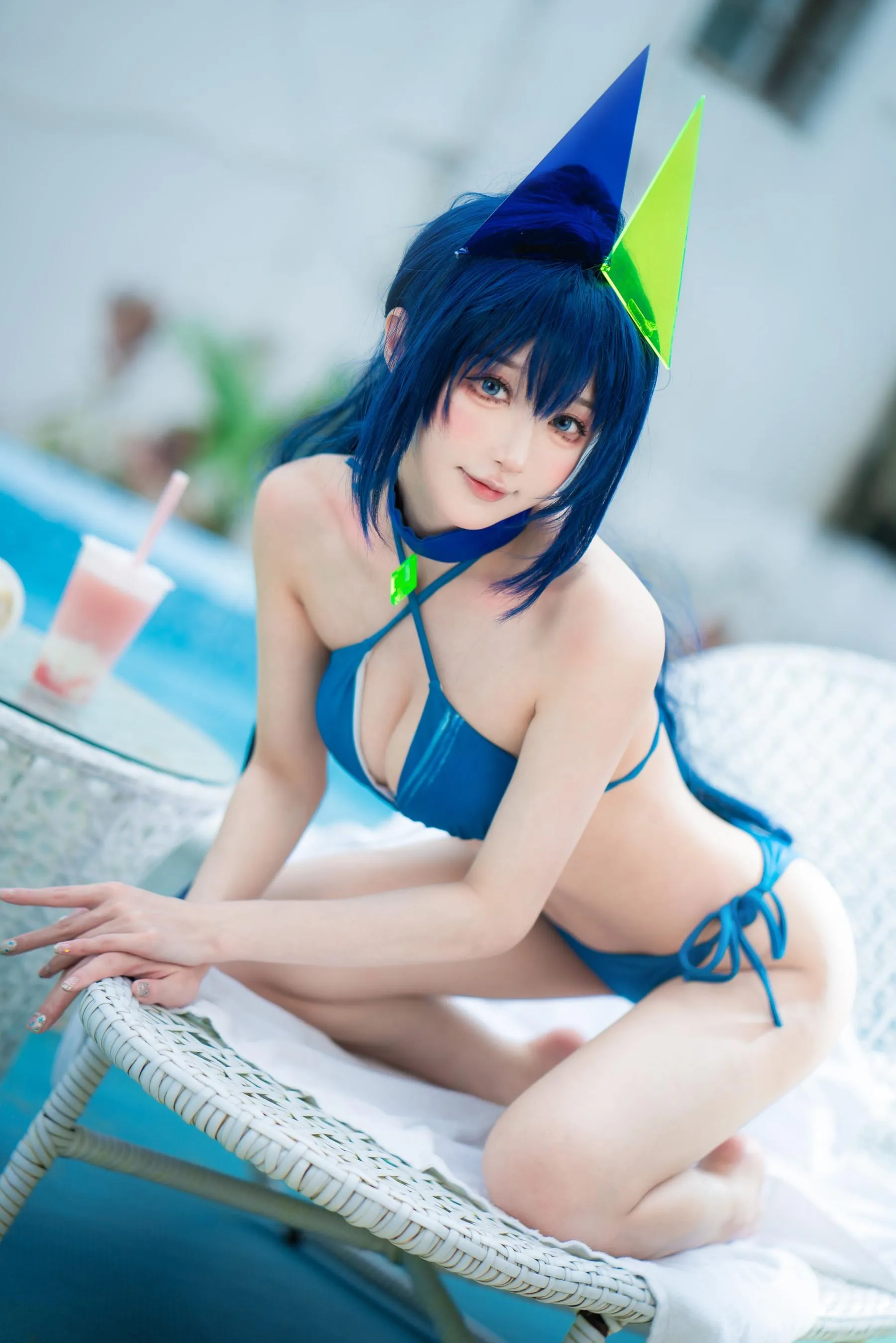 阿包也是兔娘 – NO.79 花园泳装 [37P]插图7